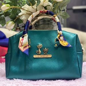 Personalized Saffiano Leather Crossbag